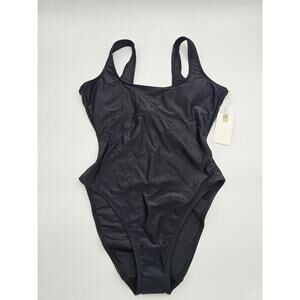 Good American Women's Size M (2) Black One Piece Swimsuit NWT